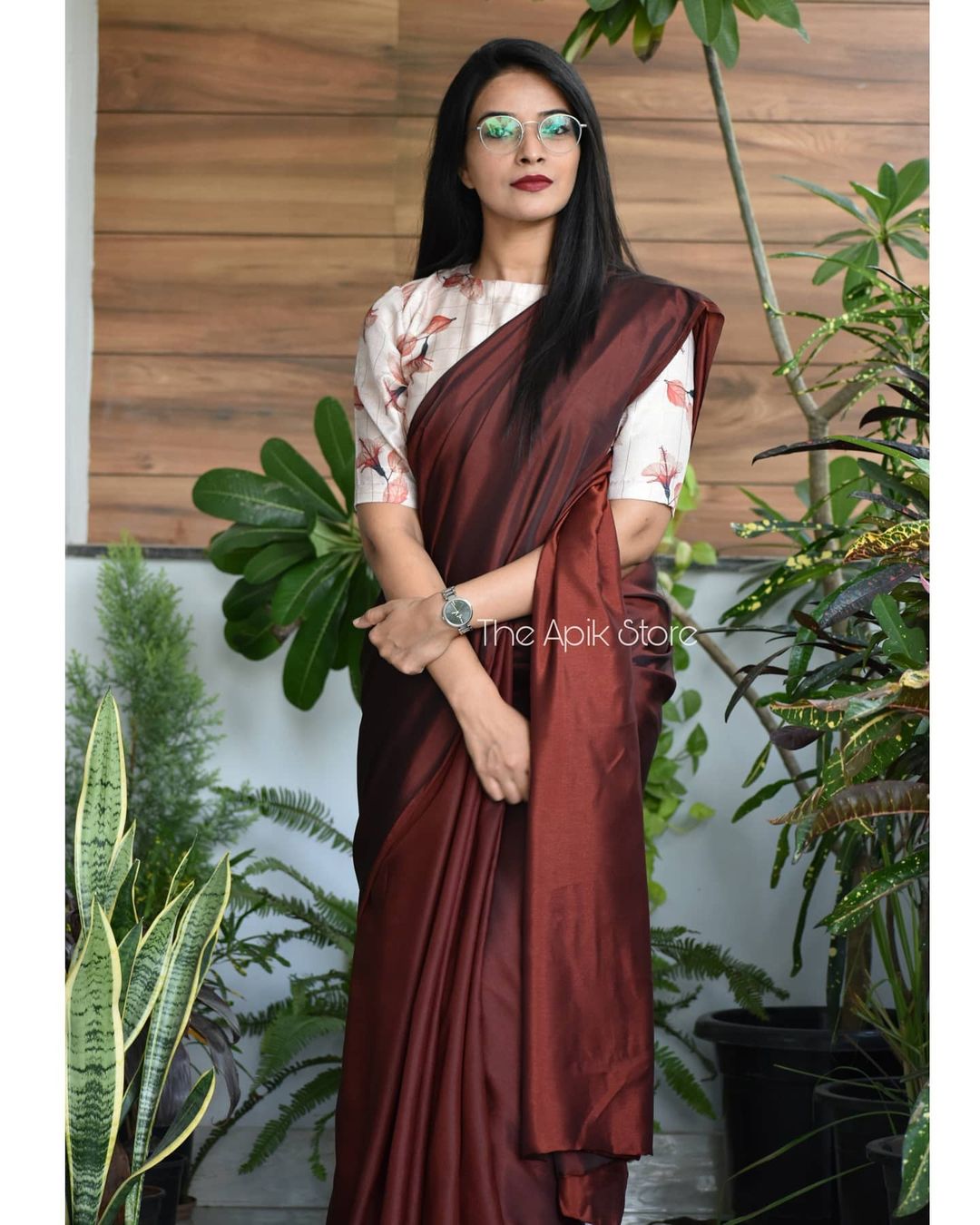 simple saree
